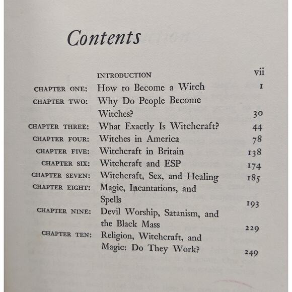 The Truth About Witchcraft Hans Holzer - First Edition 1969 - EX-LIBRARY - Picture 6 of 10